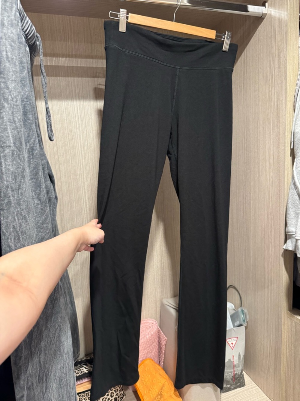 Fishers Finery Black Yoga Pants